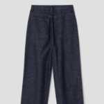 8 seconds Straight Linen Denim — Navy