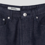 8 seconds Straight Linen Denim — Navy