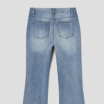 8 seconds Mid-Length Bootcut Lightweight Denim — Sky Blue