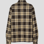 AMI (Unisex) Pocket Overshirt – Brown/Beige