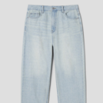 8 seconds Lightweight Straight Linen Denim — Sky Blue