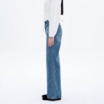 8 seconds Out Pocket Bootcut Denim Pants — Blue