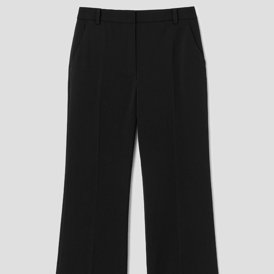 8 seconds Summer Bootcut Slacks — Black