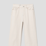 8 seconds Lightweight Straight Denim Pants — Ivory