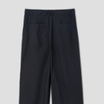 8 seconds Cotton Two-Tuck Casual Pants — Navy