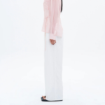 8 seconds Nylon Banding Pants — White