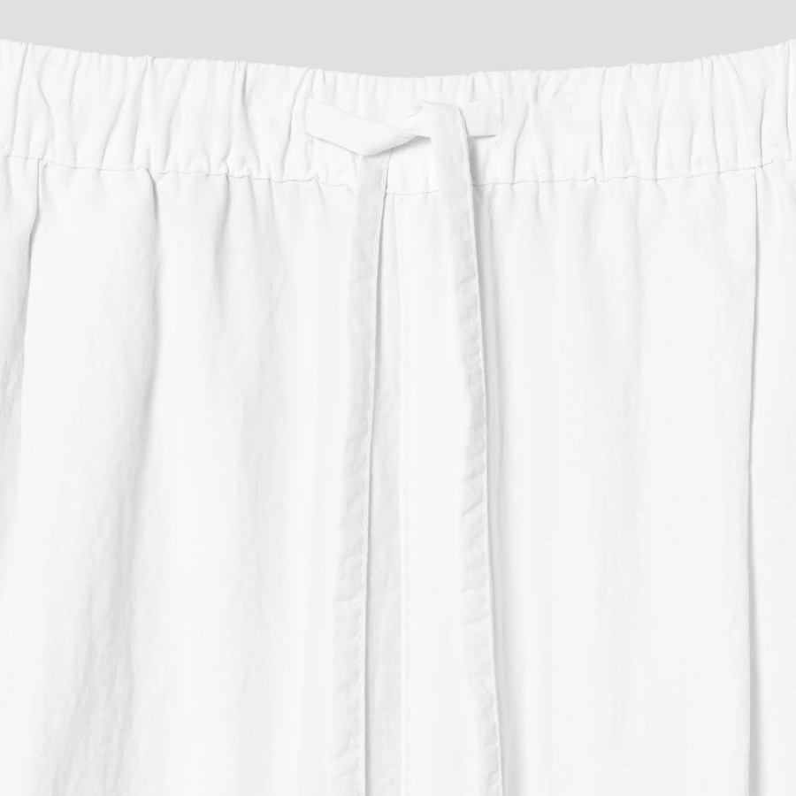 8 seconds Nylon Banding Pants — White
