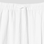 8 seconds Nylon Banding Pants — White