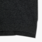 JAJU Merino Wool V-Neck Knit Vest – Charcoal