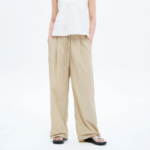 8 seconds Nylon Banding Pants — Beige