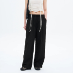 8 seconds Nylon Banding Pants — Black