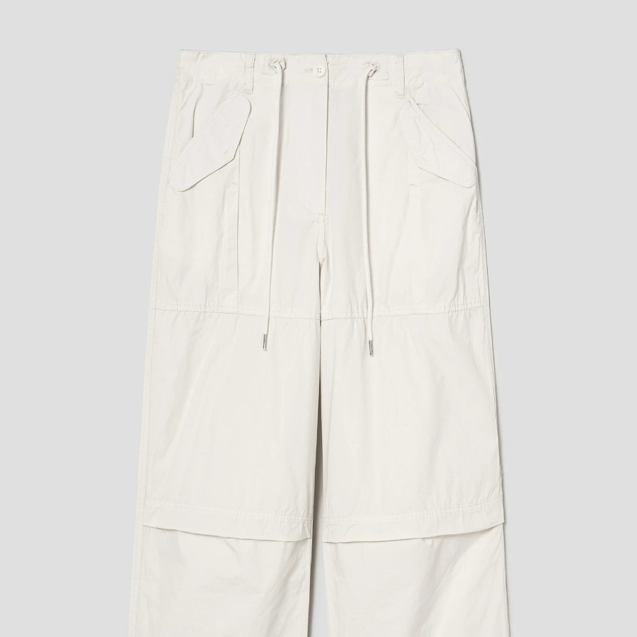 8 seconds Ripstop Cotton Pants — Ivory