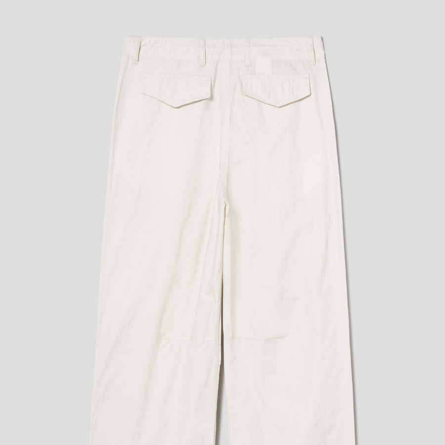 8 seconds Ripstop Cotton Pants — Ivory