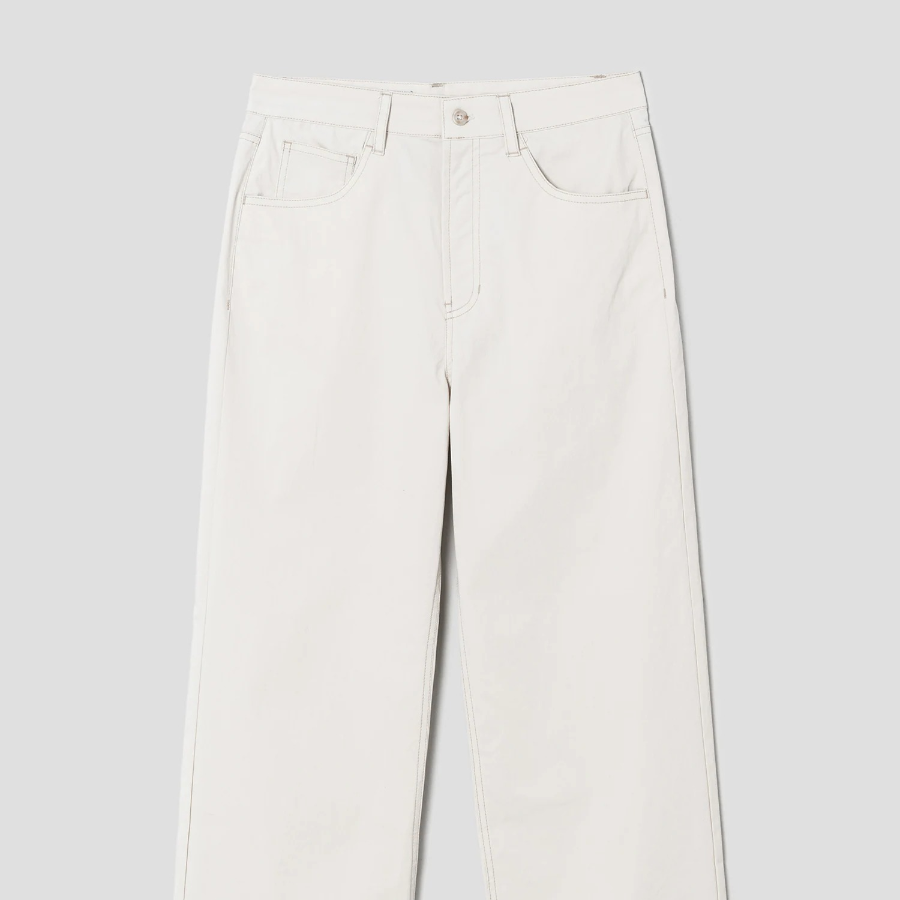 8 seconds Texture Pants — Ivory