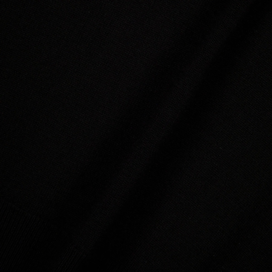 JAJU Washable Short Sleeve Knit – Black