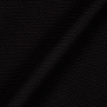 JAJU Strong Twisted Yarn Collar Short Sleeve Knit – Black