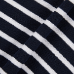 JAJU Washable Short Sleeve Knit – Dark Navy