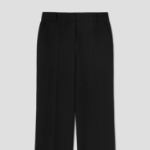 8 seconds Spring Basic Straight Fit Slacks — Black