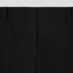 8 seconds Spring Basic Straight Fit Slacks — Black