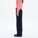 8 seconds High Waist Semi Wide Denim — Navy