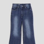 8 seconds Inseam Cut Bootcut Lightweight Denim — Blue