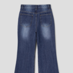 8 seconds Inseam Cut Bootcut Lightweight Denim — Blue