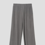 Pleated Easy Banding Pants — Ash