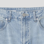 8 seconds Semi Bootcut Denim Pants - Sky Blue