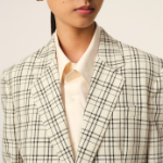 AMI Women Semi Lined Jacket – Cream