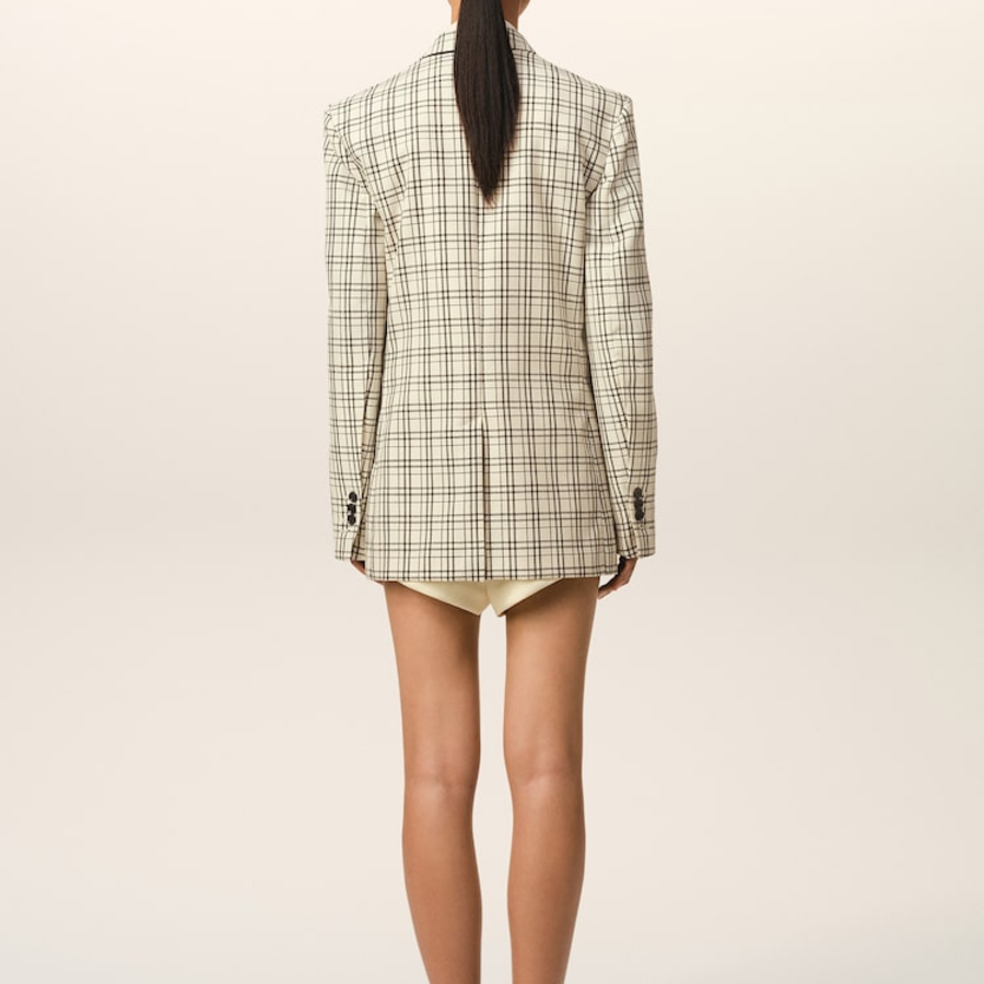 AMI Women Semi Lined Jacket – Cream