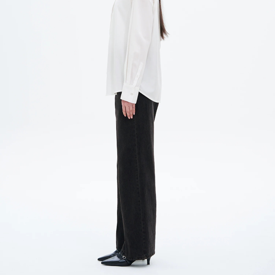 8 seconds Straight Denim Pants - Ash