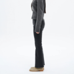 8 seconds Mid-Length Bootcut Denim Pants - Ash