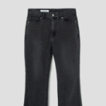 8 seconds Mid-Length Bootcut Denim Pants - Ash
