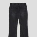8 seconds Mid-Length Bootcut Denim Pants - Ash