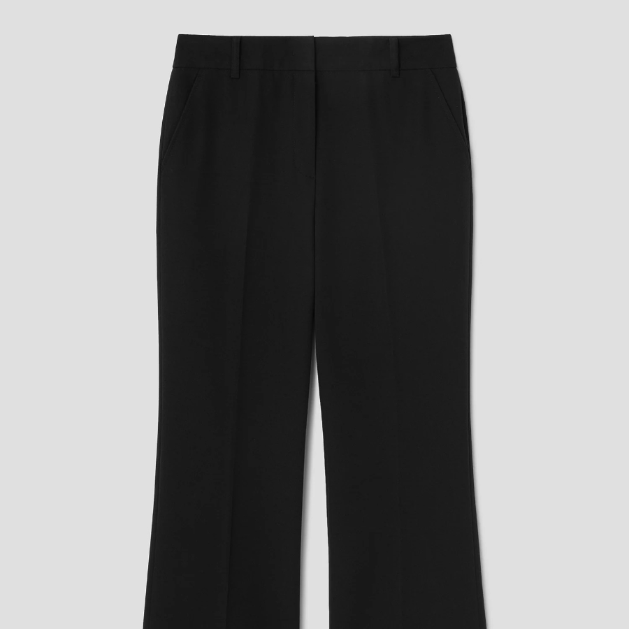 8 seconds Spring Basic Bootcut Slacks - Black