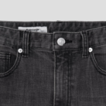 8 seconds Thin Washing Long Bootcut Denim Pants - Ash