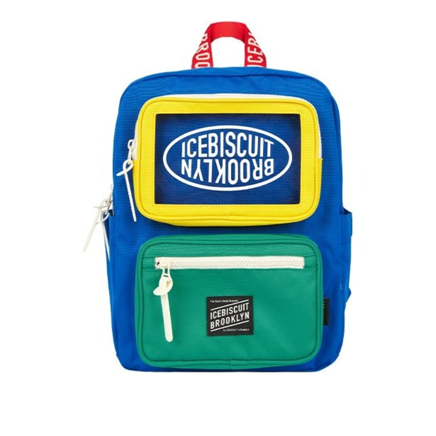 ICEBISCUIT [Signature] Color Block Square Mini Backpack – IB55BG577