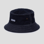 CDGCDGCDG Cotton Twill Overdyed Bucket Hat – Navy