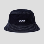 CDGCDGCDG Cotton Twill Overdyed Bucket Hat – Navy