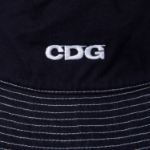CDGCDGCDG Cotton Twill Overdyed Bucket Hat – Navy