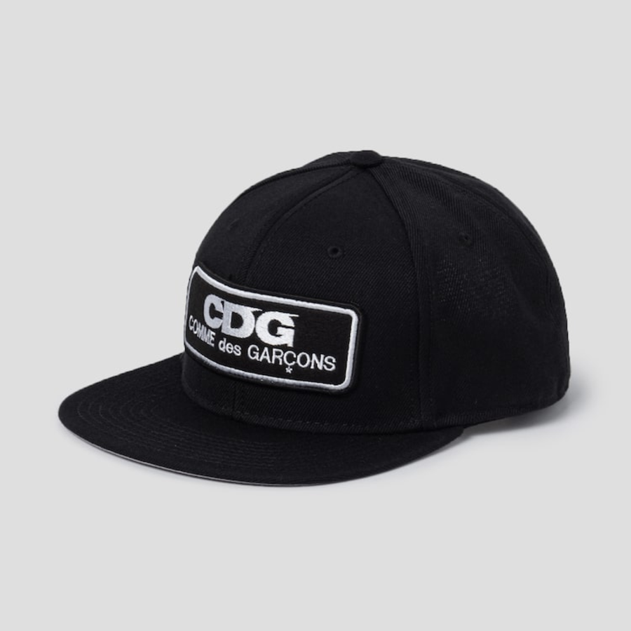 CDGCDGCDG Logo Patch Cap – Black
