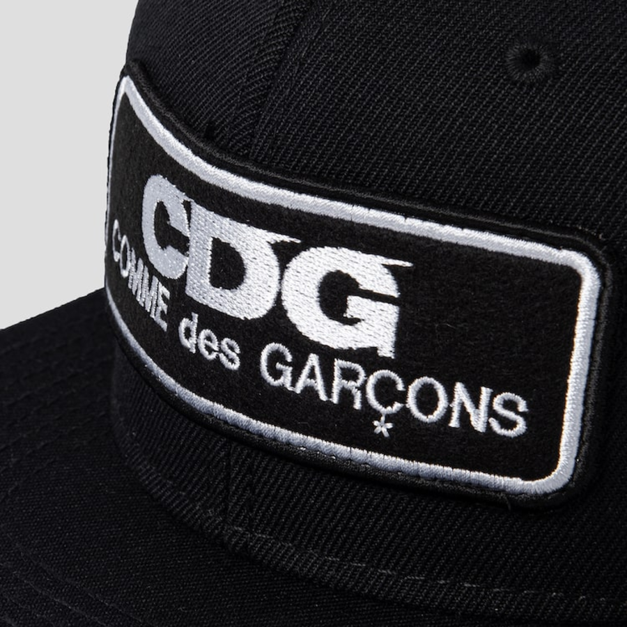 CDGCDGCDG Logo Patch Cap – Black