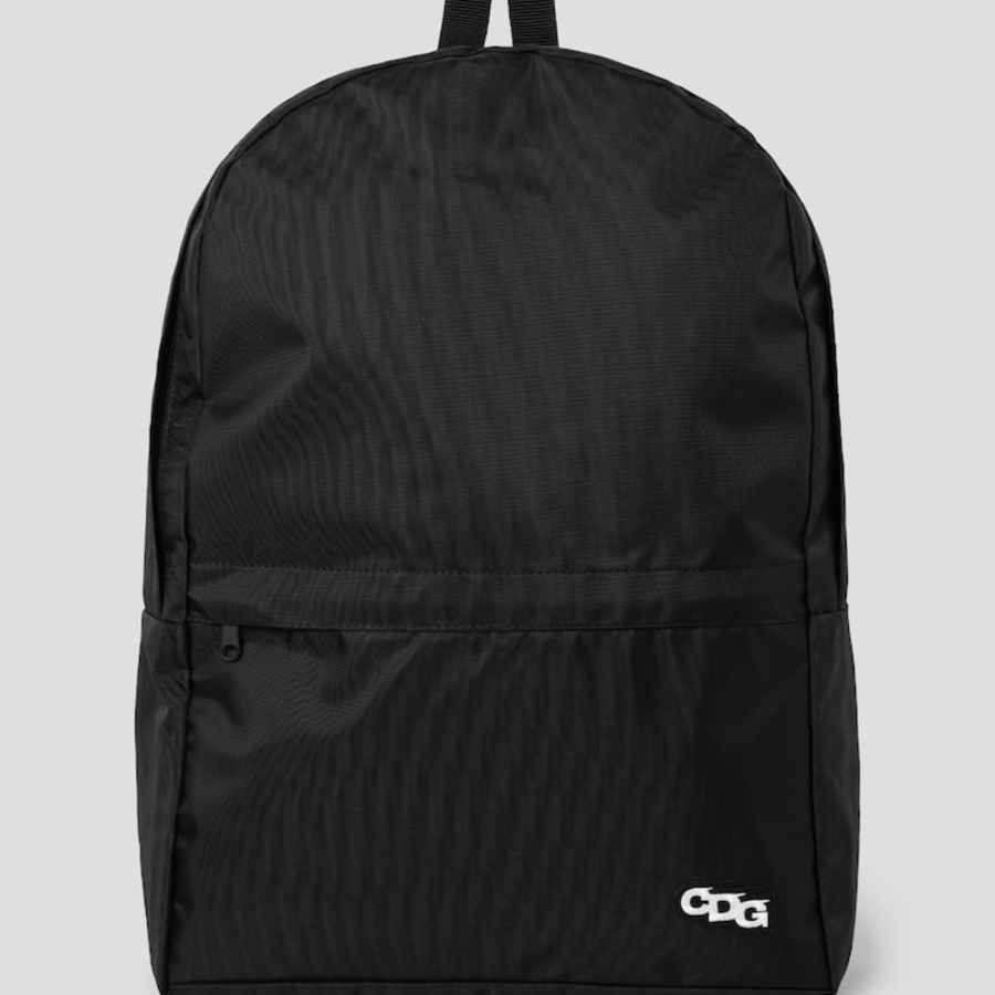CDGCDGCDG Logo Patch Nylon Backpack – Black
