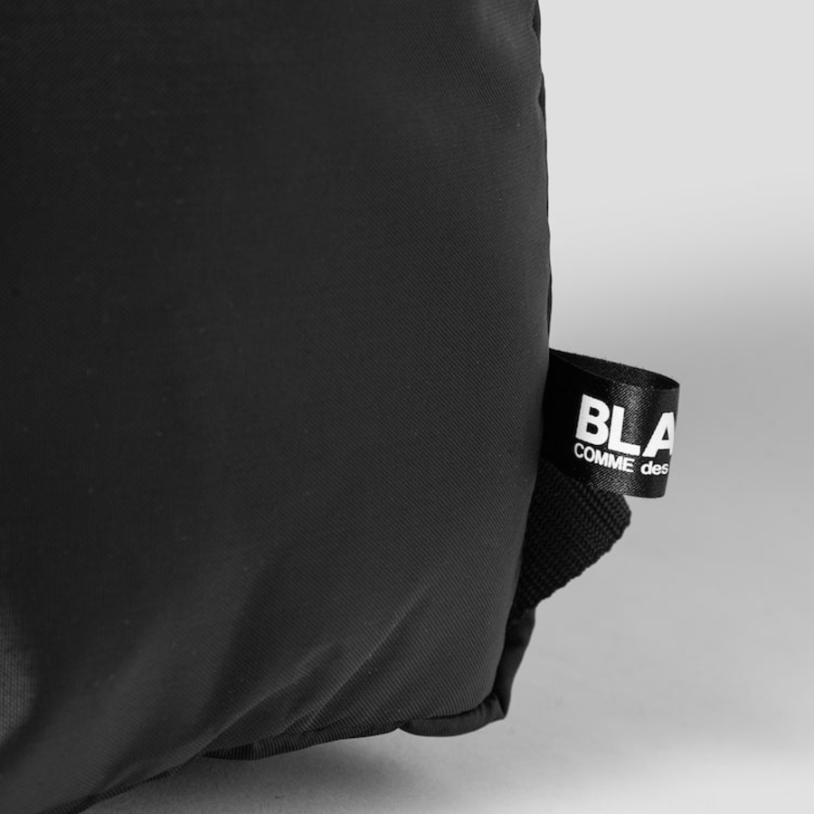 COMME DES GARÇONS BLACK (Unisex) BLACK x PORTER Nylon Backpack (Big) – Black