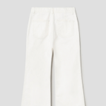 8 seconds Out Pocket Bootcut Denim Pants - Ivory