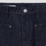 8 seconds Out Pocket Bootcut Denim Pants - Navy