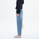 8 seconds Washing Mom Fit Denim Pants - Sky Blue