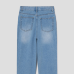 8 seconds Washing Mom Fit Denim Pants - Sky Blue