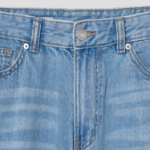 8 seconds Washing Mom Fit Denim Pants - Sky Blue