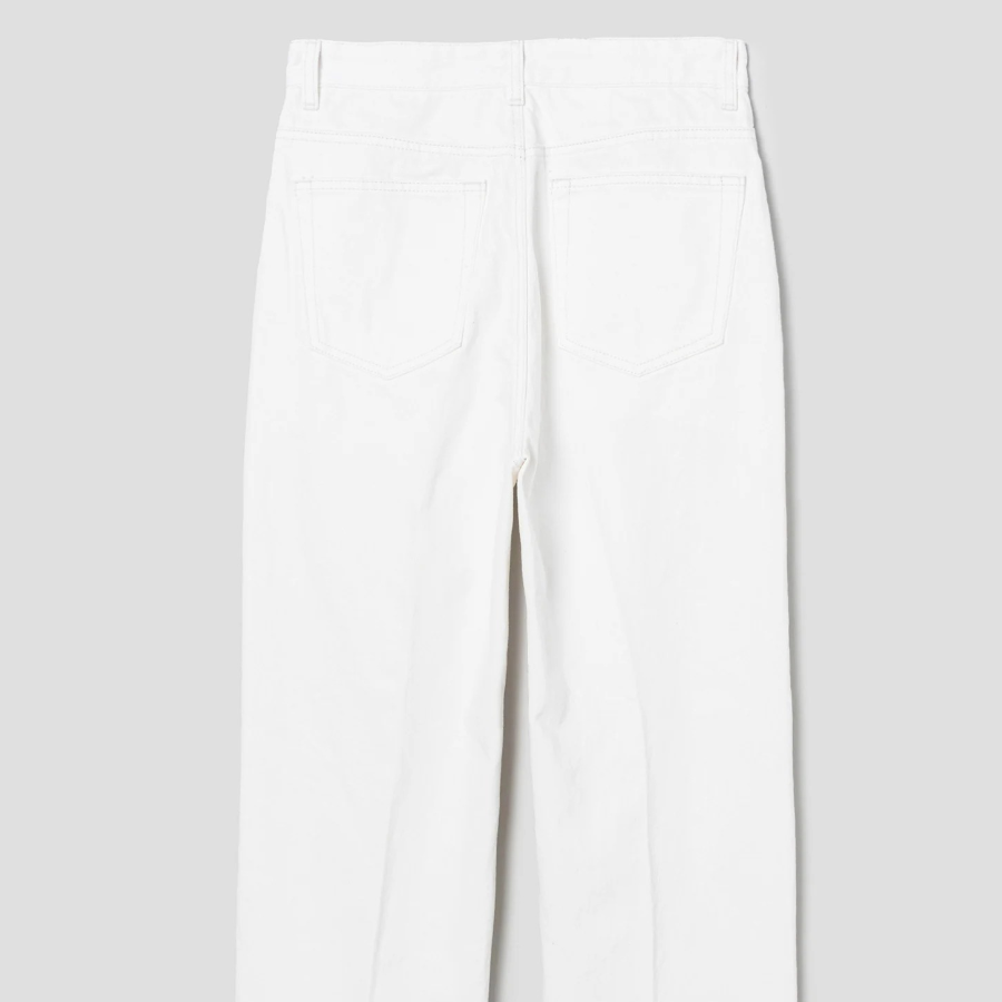 8 seconds Straight Denim Pants - Ivory